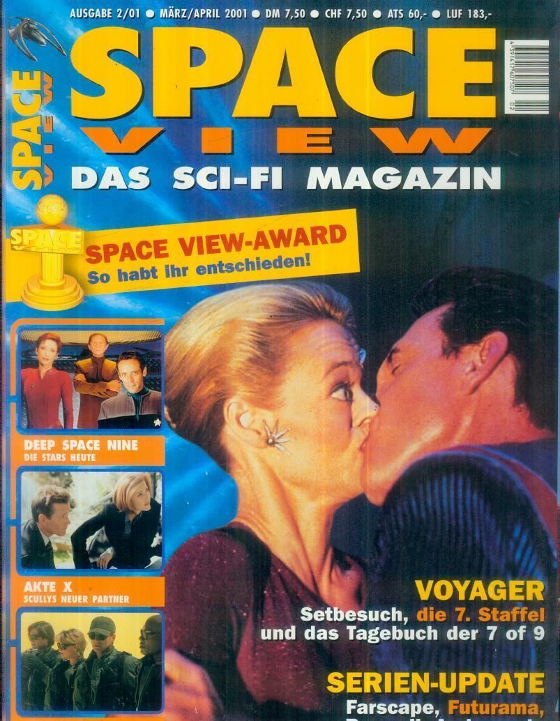 SPACEVIEW magazine side cover March 2001