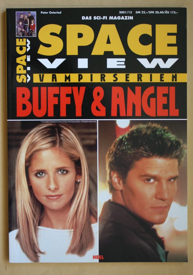 SPACEVIEW magazine side cover  Special  2001