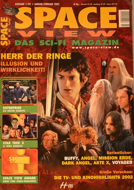 SPACEVIEW magazine side cover January 2002