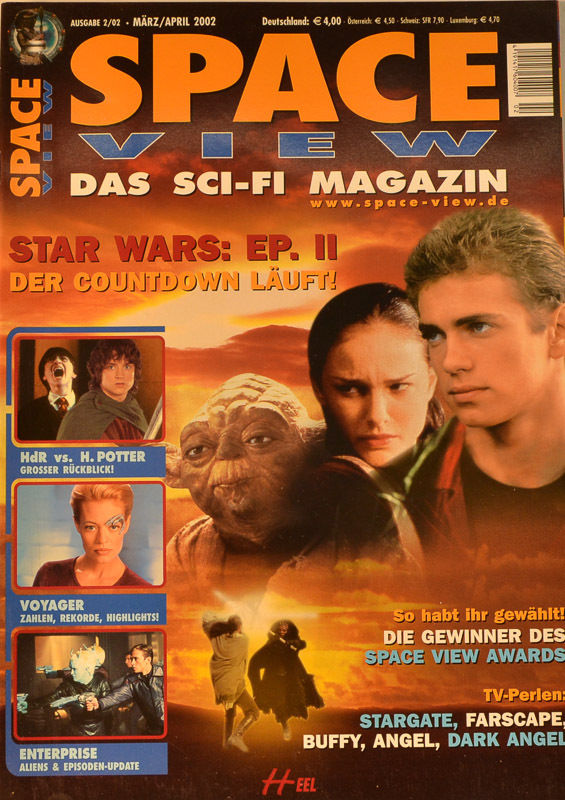 SPACEVIEW magazine side cover March 2002
