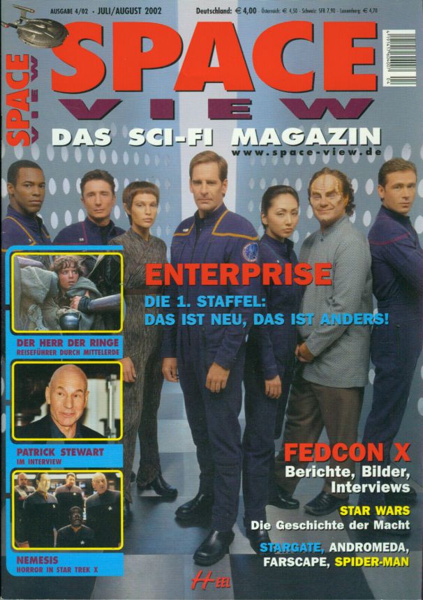 SPACEVIEW magazine side cover July 2002