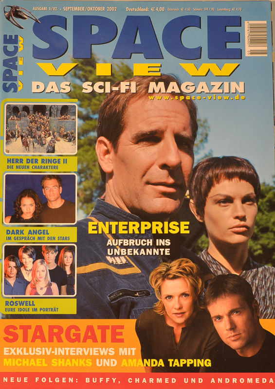 SPACEVIEW magazine side cover September 2002