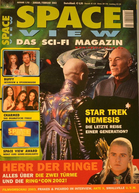 SPACEVIEW magazine side cover January 2003