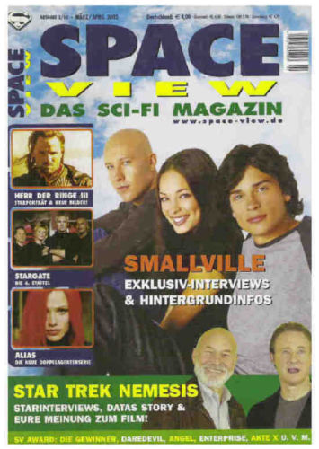 SPACEVIEW magazine side cover March 2003