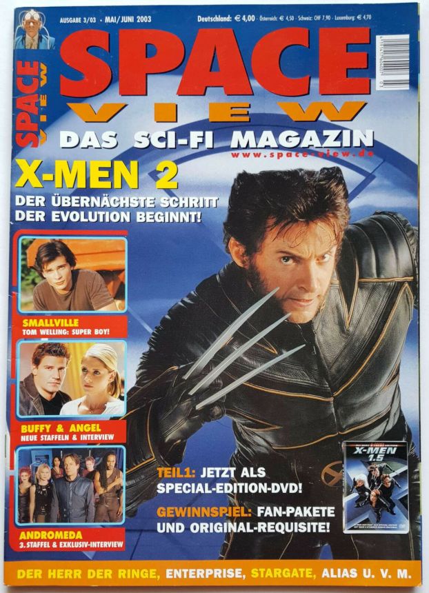 SPACEVIEW magazine side cover May 2003
