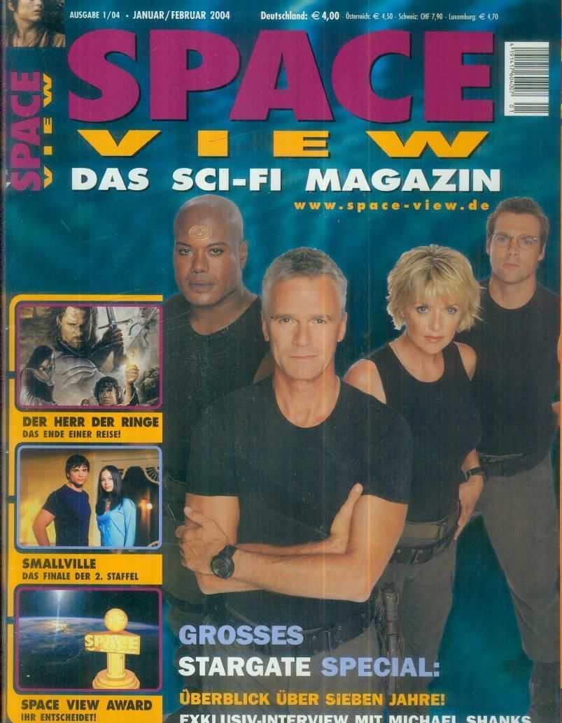 SPACEVIEW magazine side cover January 2004