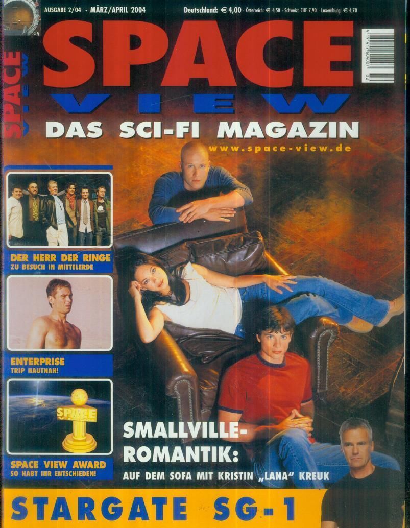 SPACEVIEW magazine side cover March 2004
