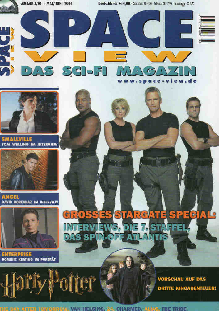 SPACEVIEW magazine side cover May-June 2004