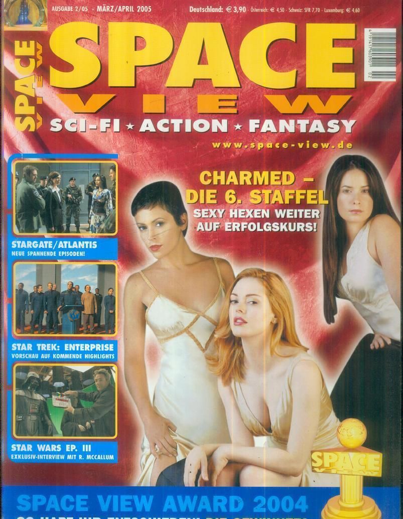 SPACEVIEW magazine side cover March/April 2005