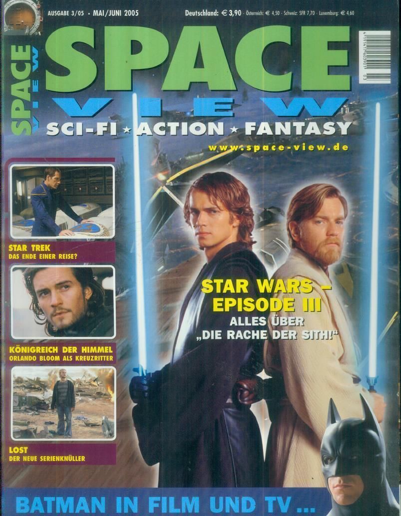 SPACEVIEW magazine side cover May/June 2005