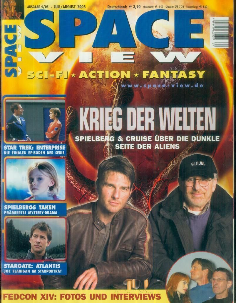 SPACEVIEW magazine side cover July 2005