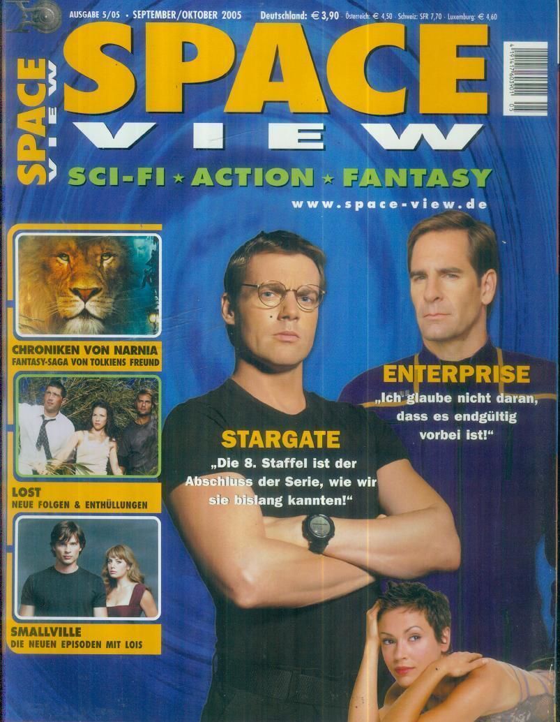 SPACEVIEW magazine side cover September/October 2005