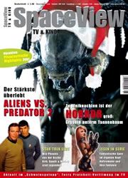 SPACEVIEW magazine side cover December 2008