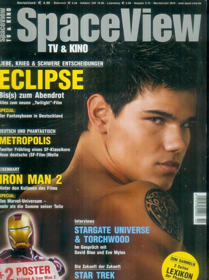 SPACEVIEW magazine side cover May/July 2010