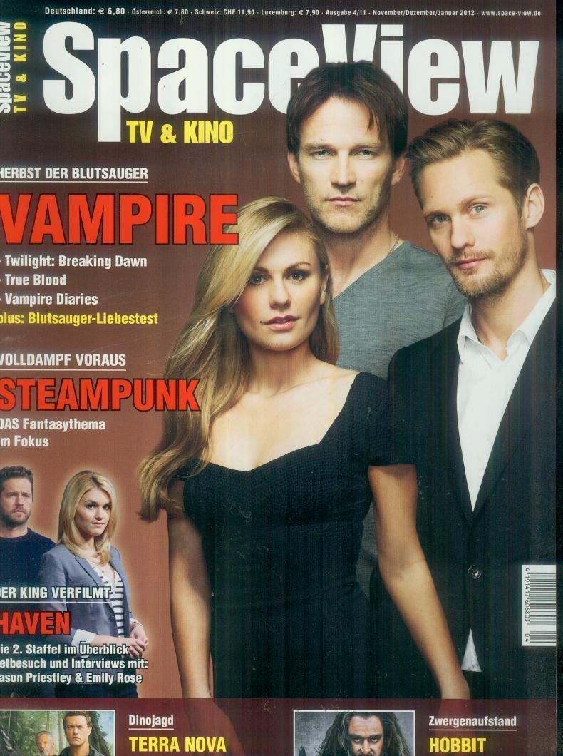 SPACEVIEW magazine side cover November 2011