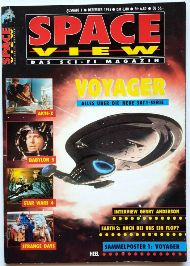 SPACEVIEW magazine side cover December 1995