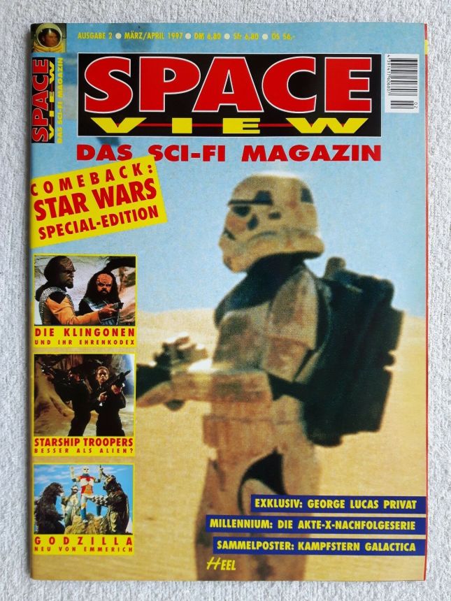 SPACEVIEW magazine side cover March 1997