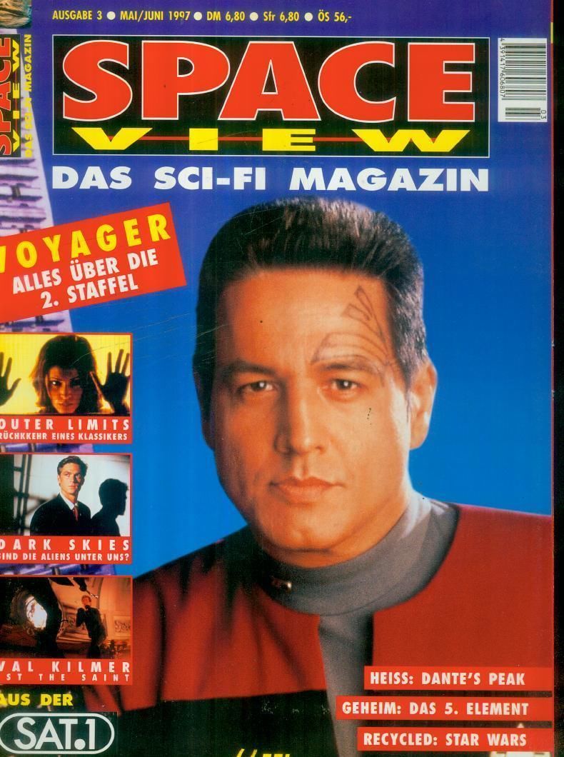 SPACEVIEW magazine side cover May 1997