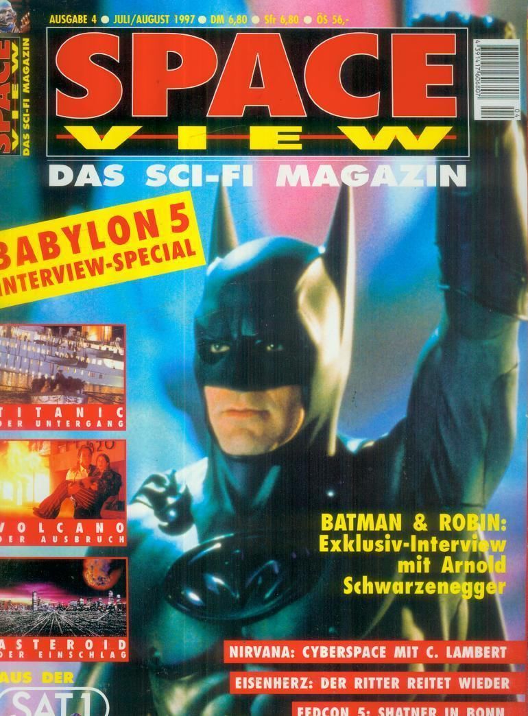 SPACEVIEW magazine side cover July 1997