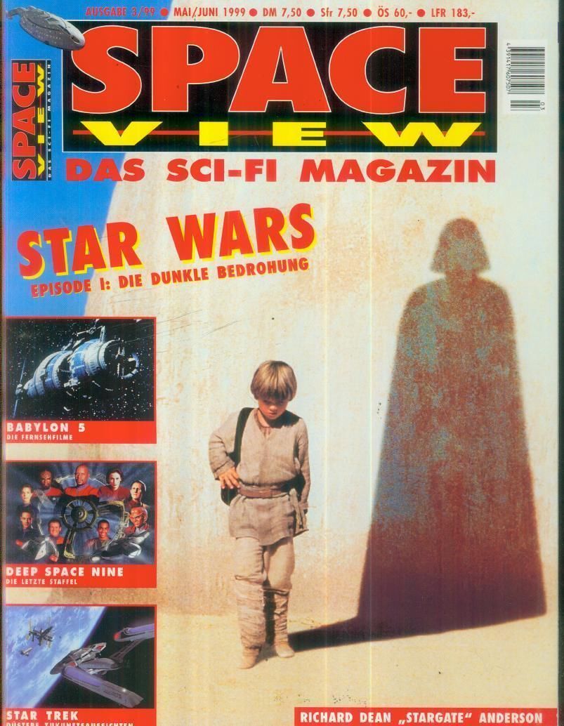 SPACEVIEW magazine side cover May/June 1999