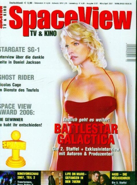 SPACEVIEW magazine side cover Issue 2 March/April 2007