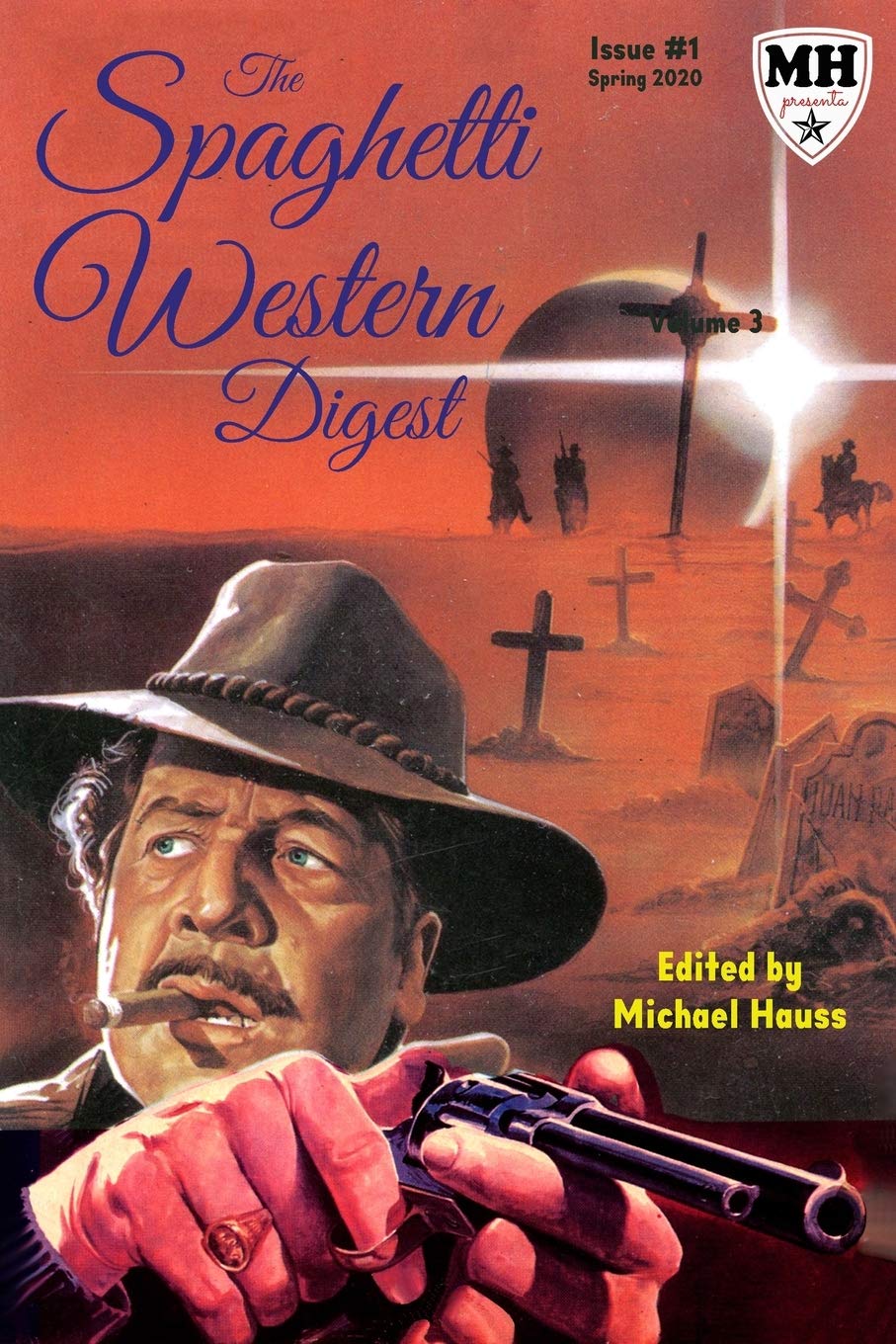 SPAGHETTI WESTERN DIGEST magazine side cover Issue 1 Spring 2020