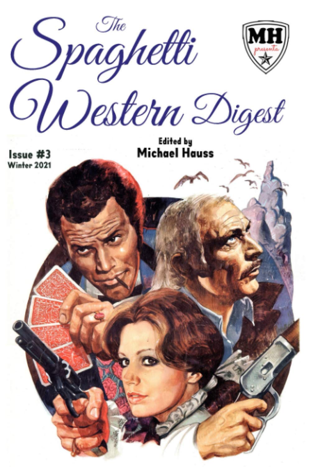 SPAGHETTI WESTERN DIGEST magazine side cover Issue 3 Winter 2021