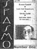 SPASMO magazine side cover Issue 1 April 1998
