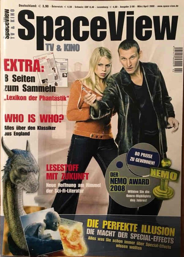 SPACEVIEW magazine side cover  March/April 2008