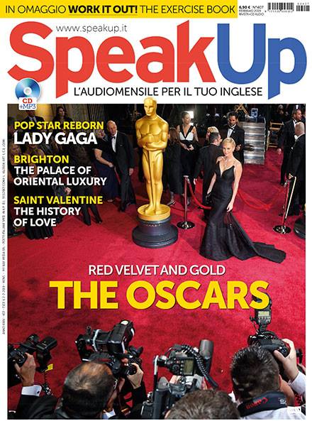 SPEAK UP magazine side cover  February 2019