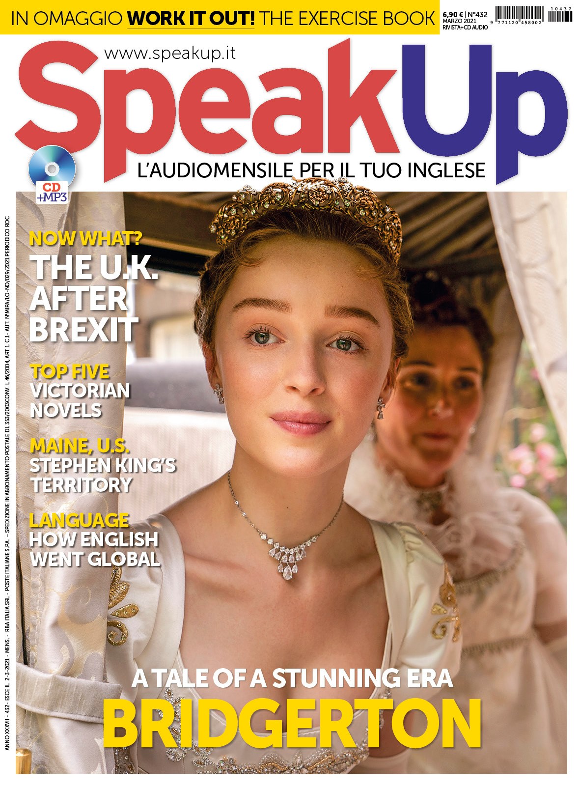 SPEAK UP magazine side cover  March 2021