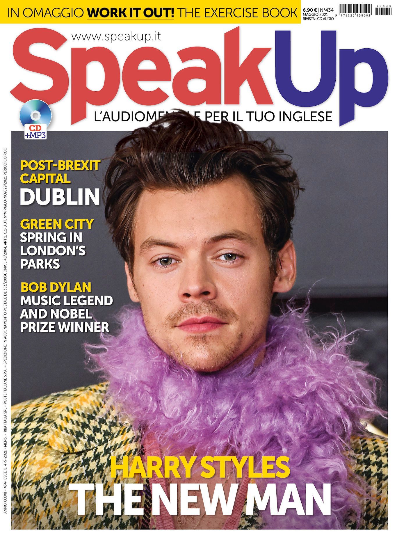 SPEAK UP magazine side cover  May 2021