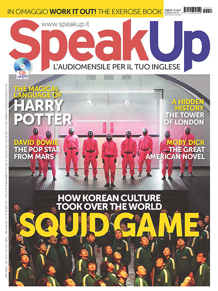 SPEAK UP magazine cover  January 2022