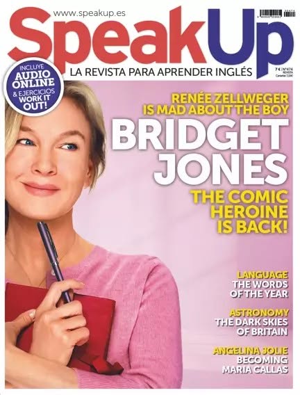 SPEAK UP magazine side cover  October 2024
