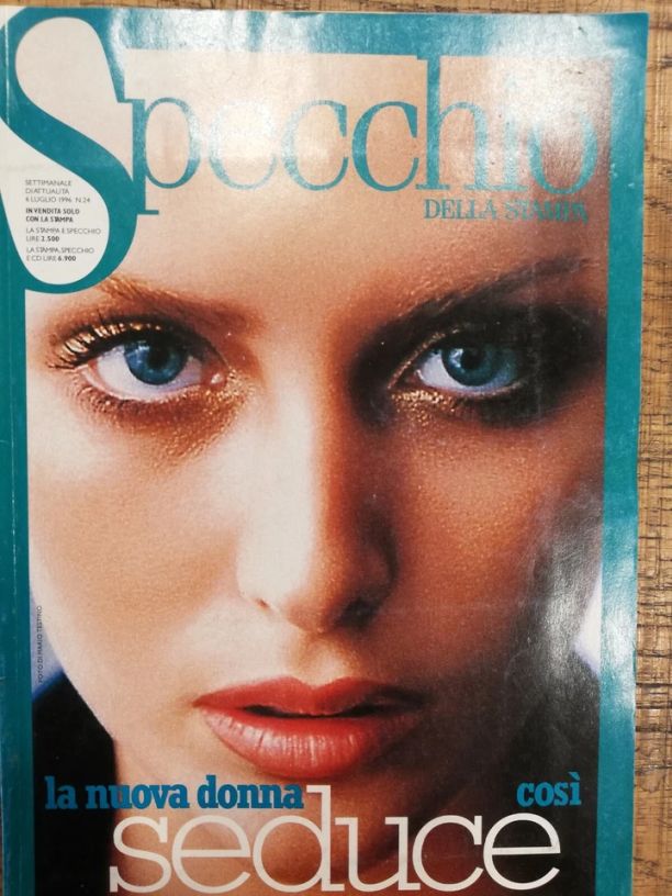 SPECCHIO DELLA STAMPA magazine side cover Issue 24 6 July 1996