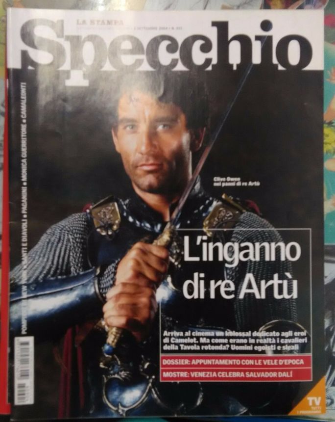 SPECCHIO DELLA STAMPA magazine side cover Issue 433 4 September 2004