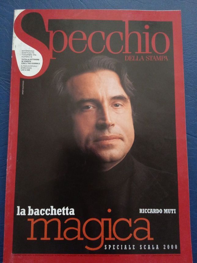 SPECCHIO DELLA STAMPA magazine side cover Issue 46 7 December 1996