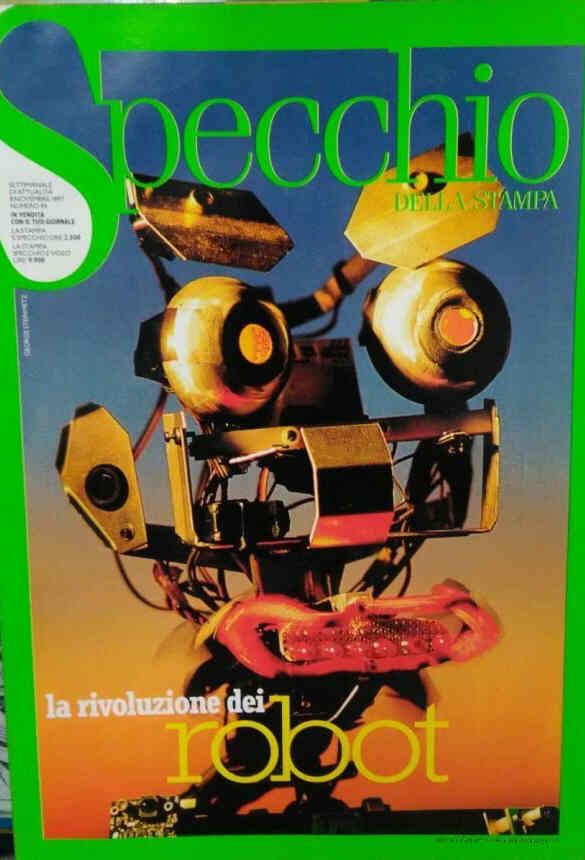 SPECCHIO DELLA STAMPA magazine side cover Issue 94 8 November 1997