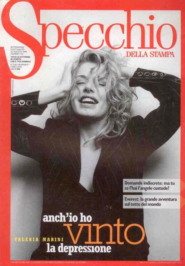 SPECCHIO DELLA STAMPA magazine side cover Issue 135 22 August 1998