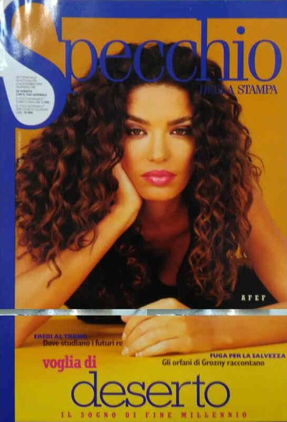 SPECCHIO DELLA STAMPA magazine side cover Issue 198 6 November 1999