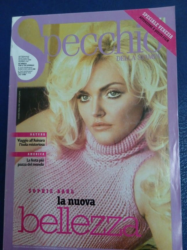 SPECCHIO DELLA STAMPA magazine side cover Issue 239 26 August 2000