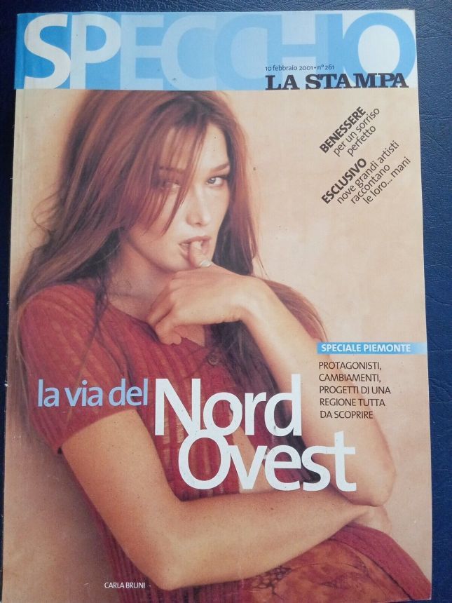 SPECCHIO DELLA STAMPA magazine side cover Issue 261 10 February 2001