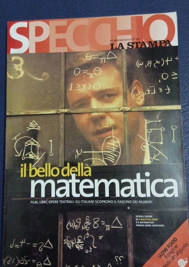 SPECCHIO DELLA STAMPA magazine side cover Issue 310 26 January 2002