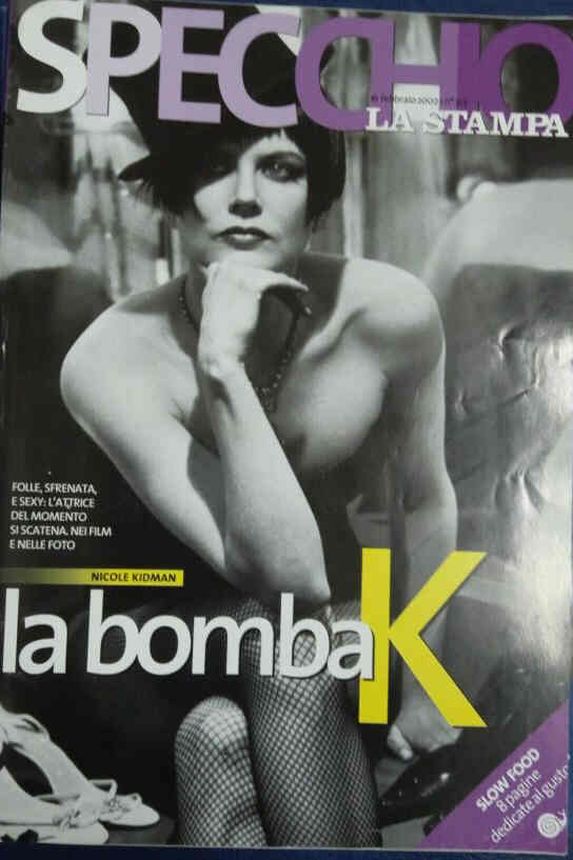SPECCHIO DELLA STAMPA magazine side cover Issue 313 16 February 2002