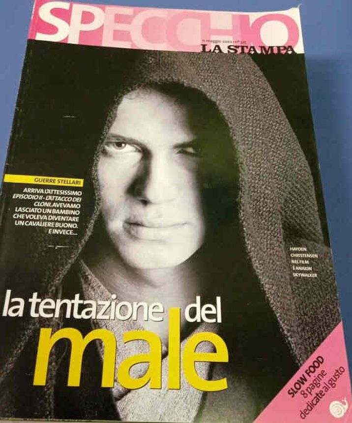 SPECCHIO DELLA STAMPA magazine side cover Issue 325 11 May 2002