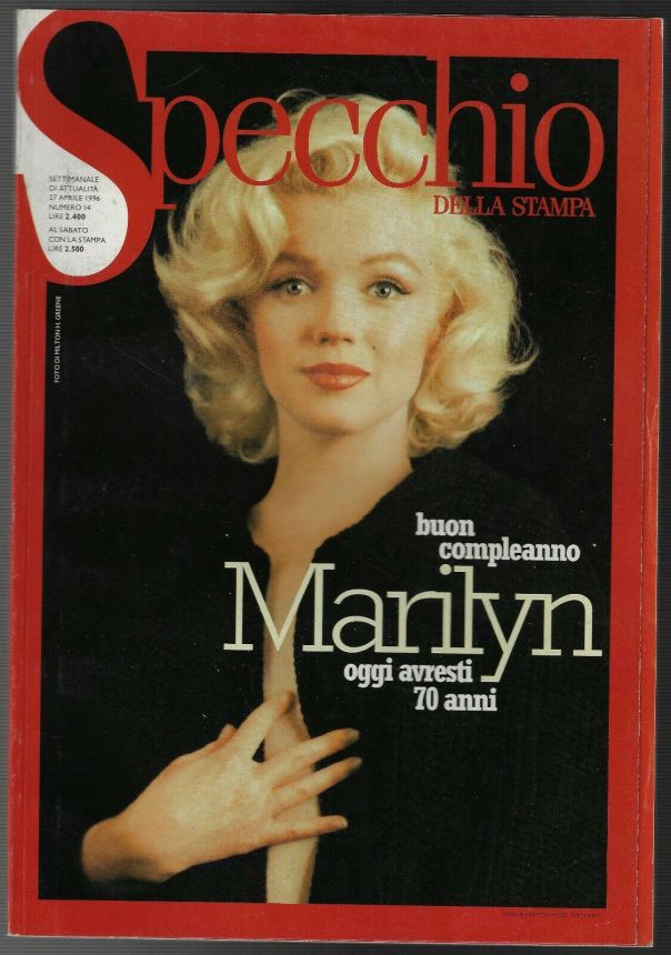SPECCHIO DELLA STAMPA magazine side cover Issue 14 27 April 1996
