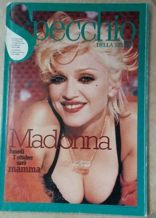 SPECCHIO DELLA STAMPA magazine side cover Issue 16 11 May 1996
