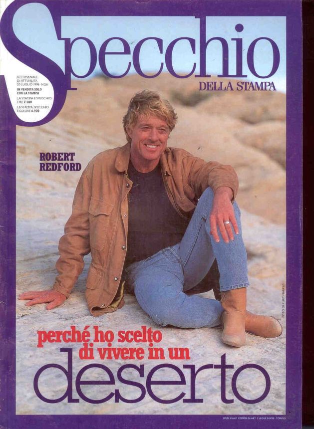 SPECCHIO DELLA STAMPA magazine side cover Issue 26 20 July 1996