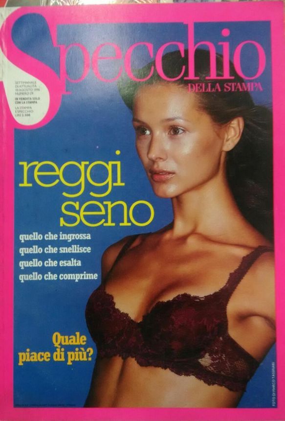 SPECCHIO DELLA STAMPA magazine side cover Issue 29 10 August 1996