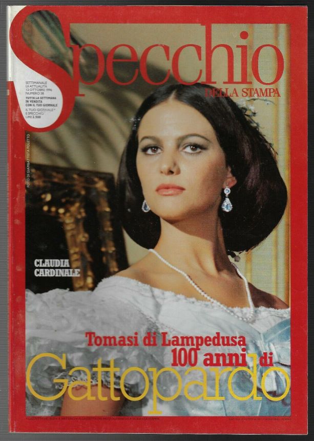 SPECCHIO DELLA STAMPA magazine side cover Issue 38 12 October 1996